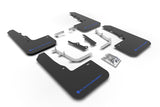 Rally Armor 20-25 Hyundai Venue Black Mud Flap Blue Logo