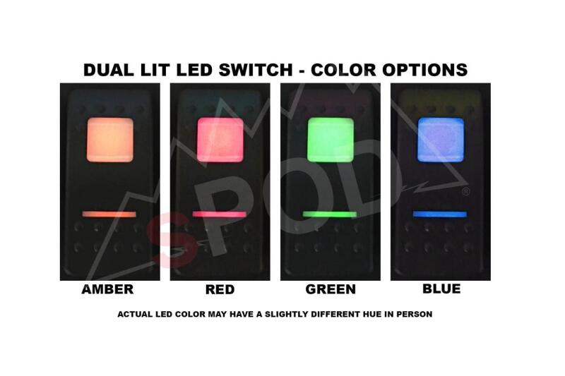 sPOD 09-18 Jeep Wrangler JK SourceLT w/Green LED Switch Panel