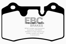 Load image into Gallery viewer, EBC 04-12 Aston Martin DB9 5.9 Bluestuff Rear Brake Pads