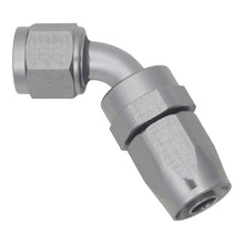 Cargar imagen en el visor de la galería, DeatschWerks 8 AN Female Flare Swivel 60-degree Hose End CPE - Anodized DW Titanium