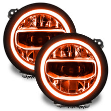 Cargar imagen en el visor de la galería, Oracle Jeep Wrangler JL/Gladiator JT RGB+W Headlight DRL Kit - w/ BC1 Controller