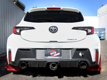 Cargar imagen en el visor de la galería, aFe 23-24 Toyota GR Corolla L3 1.6L (t) Gemini XV 3in to 2-1/2in Cat Back Exhaust w/ Polished Tips