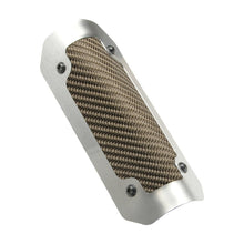 Cargar imagen en el visor de la galería, DEI Powersport Flexible Heat Shield -4in x 8in - Brushed/Titanium