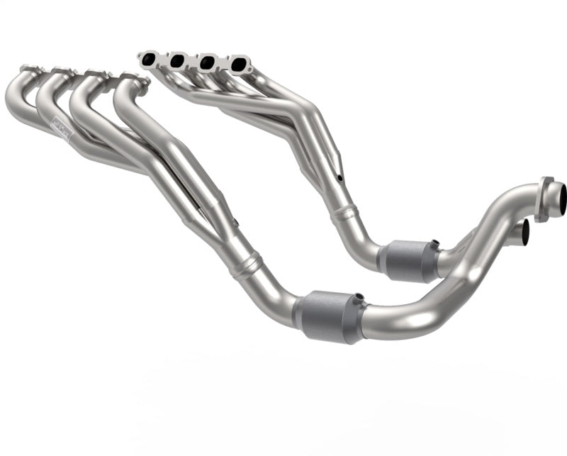 Kooks 20-22 Ford F250 7.3L V8 / Ford F350 7.3L V8 1-7/8in x 3in SS Headers w/ Green Catted Conn