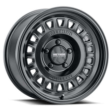 Cargar imagen en el visor de la galería, Method MR320 17x8.5 0mm Offset 6x5.5 BP 106.25mm CB 4.72in BS Matte Black Wheel