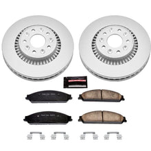 Cargar imagen en el visor de la galería, Power Stop 05-07 Ford Five Hundred Front Z17 Evolution Geomet Coated Brake Kit