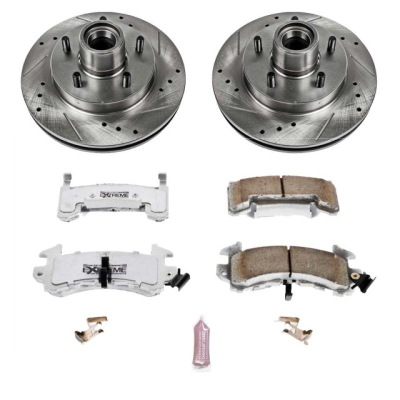 Power Stop 82-87 Buick Regal Front Z26 Street Warrior Brake Kit