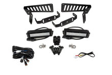Cargar imagen en el visor de la galería, Diode Dynamics 18-21 Jeep JL Wrangler/Gladiator SS6 Cowl LED Bracket Kit - White Flood