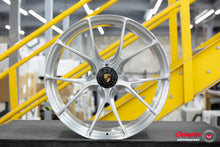 Load image into Gallery viewer, Vossen X Champion RS74 21X9 / ET44 / Brushed Gloss Clear Wheel- Centerlock / 911 Turbo 991 - Front