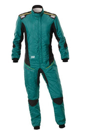 OMP TECNICA SUPERLIGHT OVERALL SFI NAVY BLUE / FLUO ORANGE SZ 52