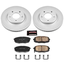 Cargar imagen en el visor de la galería, Power Stop 09-12 Hyundai Elantra Front Z17 Evolution Geomet Coated Brake Kit