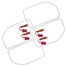 Cargar imagen en el visor de la galería, Oracle Ford F250/350 11-16 LED Halo Kit (Square Ring Design) - White