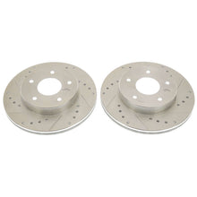Cargar imagen en el visor de la galería, Power Stop 78-81 Pontiac Firebird Rear Evolution Drilled &amp; Slotted Rotors - Pair