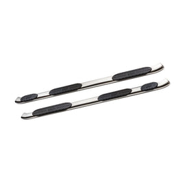 Westin 07-13 Chevy Silv 1500 Extended Cab (8 ft Bed) PRO TRAXX 5 WTW Oval Nerf Step Bars - SS