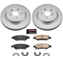 Cargar imagen en el visor de la galería, Power Stop 08-14 Cadillac CTS Rear Z17 Evolution Geomet Coated Brake Kit