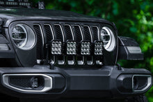 Cargar imagen en el visor de la galería, Diode Dynamics Jeep JL SS5 4-Pod CrossLink Grille Lightbar Kit Sport - White Combo