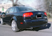 Cargar imagen en el visor de la galería, AWE Tuning Audi B7 A4 3.2L Track Edition Dual Tip Exhaust - Diamond Black Tips