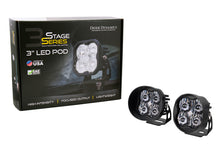 Cargar imagen en el visor de la galería, Diode Dynamics SS3 LED Pod Max - White SAE Fog Angled (Pair)