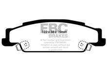 Cargar imagen en el visor de la galería, EBC 02-05 Cadillac CTS 2.6 Greenstuff Rear Brake Pads