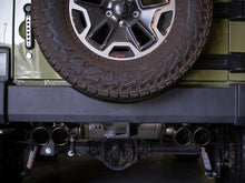 Cargar imagen en el visor de la galería, aFe Vulcan Series 2.5in 304 SS Axle-Back Exhaust Black 07-18 Jeep Wrangler (JK) V6-3.6/3.8L