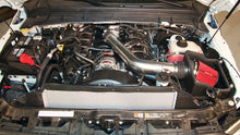 Cargar imagen en el visor de la galería, Spectre 11-14 Ford F250/350 V8-6.2L F/I Air Intake Kit - Polished w/Red Filter