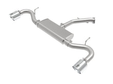 Cargar imagen en el visor de la galería, aFe Takeda Series 2.5in 409 SS Axle-Back Exhaust System Polished 18-20 Hyundai Elantra GT L4-1.6L(t)