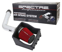 Cargar imagen en el visor de la galería, Spectre 11-14 Ford F250/350 V8-6.2L F/I Air Intake Kit - Polished w/Red Filter