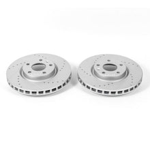 Cargar imagen en el visor de la galería, Power Stop 14-19 Chevrolet Corvette Front Evolution Drilled &amp; Slotted Rotors - Pair