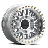 Raceline RT951M Ryno 17x9in / 5x127 BP / -38mm Offset / 83.82mm Bore - Machined Beadlock Wheel