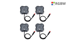 Cargar imagen en el visor de la galería, Diode Dynamics RGBW Rock Light Installer Kit w/Controller (4-pack)