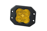 Diode Dynamics SS3 Pro ABL - Yellow Driving Flush (Single)