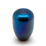 BLOX Racing 5-Speed Billet Shift Knob - Torch Blue 10x1.25mm