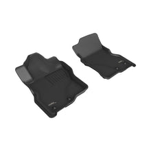 Cargar imagen en el visor de la galería, 3D MAXpider 22-23 Nissan Frontier Crew Cab Kagu Floor Mat Front Row - Black