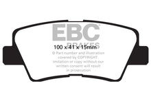 Load image into Gallery viewer, EBC 09-11 Hyundai Azera 3.3 Greenstuff Rear Brake Pads