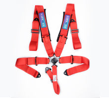 Cargar imagen en el visor de la galería, NRG 5PT 3in. Seat Belt Harness / Cam Lock - Red