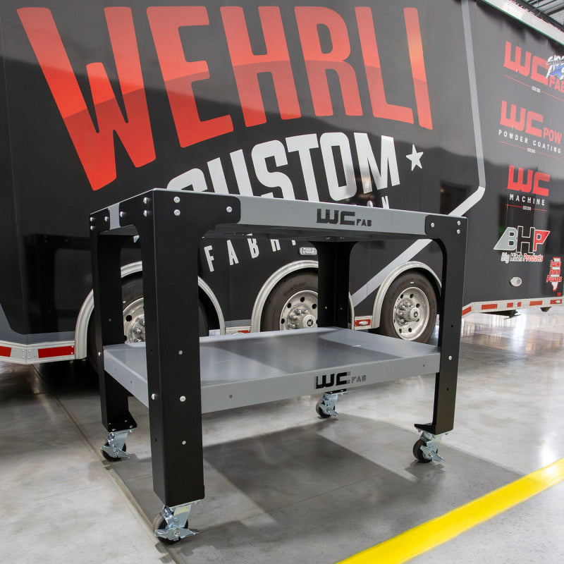 Wehrli Modular Steel Work Bench Top/Shelf Kit, 32in. x 48in. x .120in. Thick, BOTH Grey