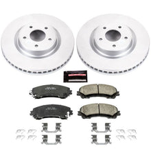 Cargar imagen en el visor de la galería, Power Stop 14-19 Infiniti Q50 Front Z17 Evolution Geomet Coated Brake Kit