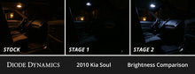 Cargar imagen en el visor de la galería, Diode Dynamics 14-19 Kia Soul Interior LED Kit Cool White Stage 2