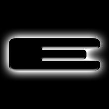Cargar imagen en el visor de la galería, ORACLE Lighting Universal Illuminated LED Letter Badges - Matte Blk Surface Finish - E