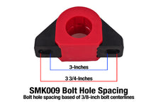 Cargar imagen en el visor de la galería, BMR Universal 1.25in Billet Aluminum Sway Bar Mount Mount (Polyurethane) - Black