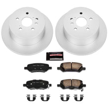 Cargar imagen en el visor de la galería, Power Stop 09-16 Toyota Venza Rear Z17 Evolution Geomet Coated Brake Kit