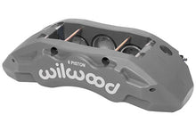 Cargar imagen en el visor de la galería, Wilwood Caliper-TX6R- R/H - Clear 1.62/1.38/1.38in Pistons 1.38in Disc