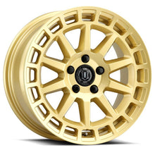 Cargar imagen en el visor de la galería, ICON Journey 17x8 / 5x108 / 38 mm / 6in BS Gloss Gold Wheel