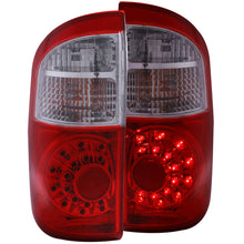 Cargar imagen en el visor de la galería, ANZO 2004-2006 Toyota Tundra LED Taillights Red/Clear