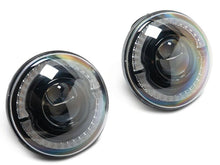 Cargar imagen en el visor de la galería, Raxiom 18-26 Jeep Wrangler JL/ 20-26 Gladiator JT HiOutput LED Hlights/Angel Eye DRL-Blk-Clear Lens