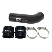 Cargar imagen en el visor de la galería, Wehrli 17-19 Chevrolet 6.6L L5P Duramax 4in Intake Pipe (Use w/OEM Air Box) - Gloss Black