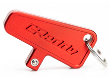 Load image into Gallery viewer, GReddy 3/8in Drive Master Switch Keychain - Red