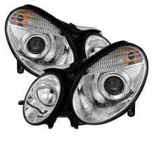 Cargar imagen en el visor de la galería, Spyder Mercedes Benz E-Class 03-06 Projector Headlights Xenon/HID Model- Chrm PRO-YD-MBW21103-HID-C