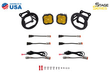 Cargar imagen en el visor de la galería, Diode Dynamics SS3 Sport Type OB Kit ABL - Yellow SAE Fog