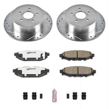 Cargar imagen en el visor de la galería, Power Stop 05-09 Subaru Legacy Rear Z26 Street Warrior Brake Kit